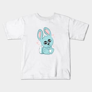 Cute Bunny with stars Kids T-Shirt